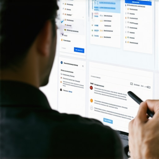 Local business website optimized with schema markup and SEO tools