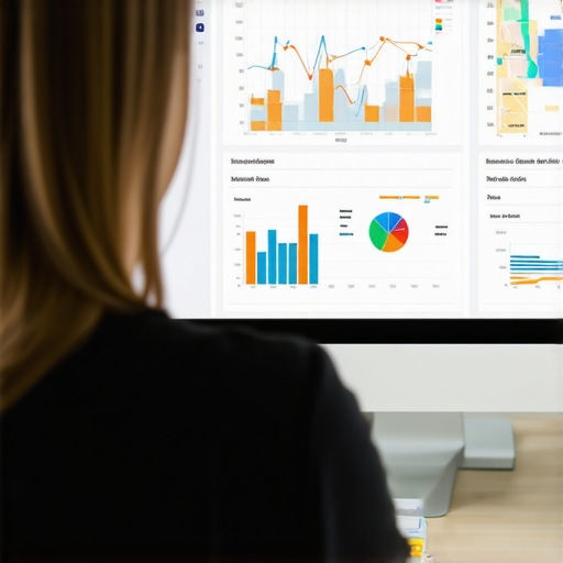 Person reviewing maps and analytics for local SEO strategy