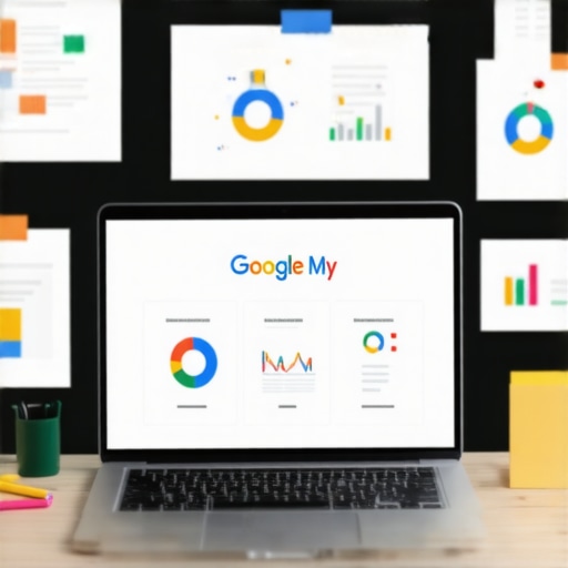 A workspace with tools and charts indicating local SEO growth and map pack scaling strategies