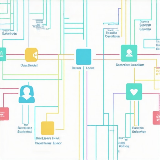 Diagram illustrating interconnected local SEO growth systems including citations, profiles, and location pages.