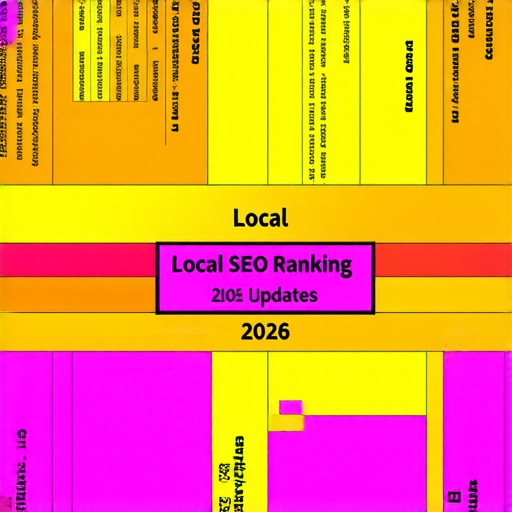2026 Local SEO Ranking Factors Breakdown Diagram illustrating key local SEO ranking factors with focus on 2026 updates.