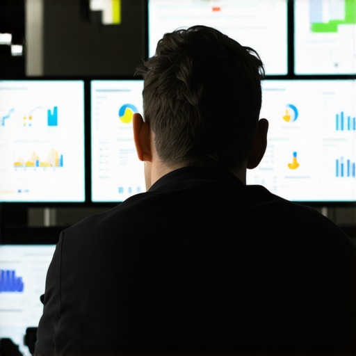 A person working with various SEO and local listing tools on multiple monitors, illustrating the importance of technology in sustaining map pack growth